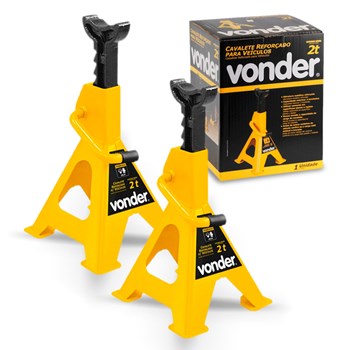 Cavalete Para Veículos Reforçado Vonder Kit 02 Peças - Par