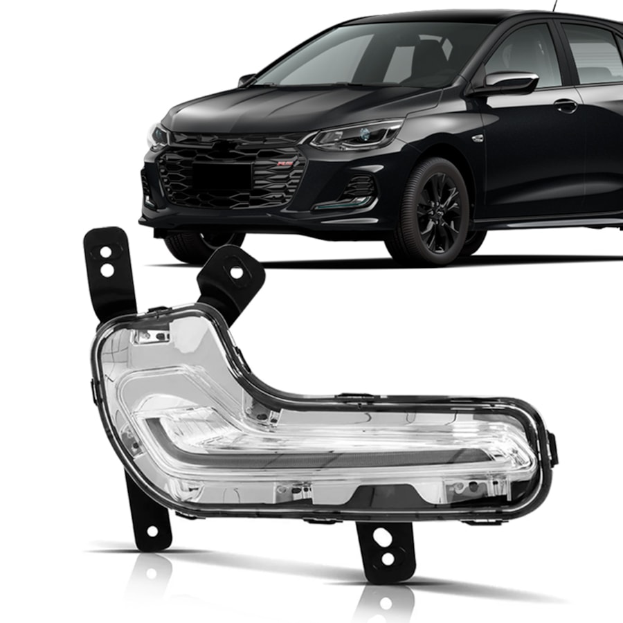 Farol Milha Auxiliar Onix 2020 2021 Led (DRL) São Paulo Auto Peças