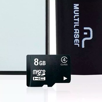 Kit Power Bank Multilaser mc200 + Micro Sd Pendrive 8 GB