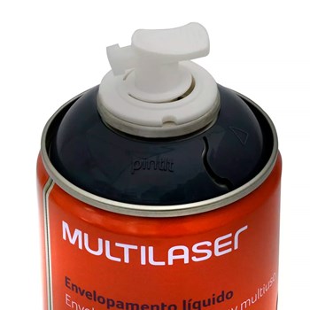 Spray Envelopamento Líquido grafite Multilaser
