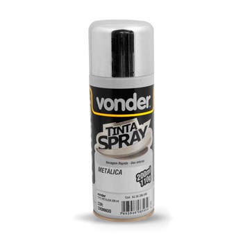 Spray Metalico Cromado Spray Vonder 200ml